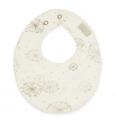 BIB TEETHING JERSEY DANDELION NAT 21