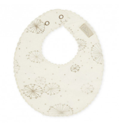 BIB TEETHING JERSEY DANDELION NAT 21