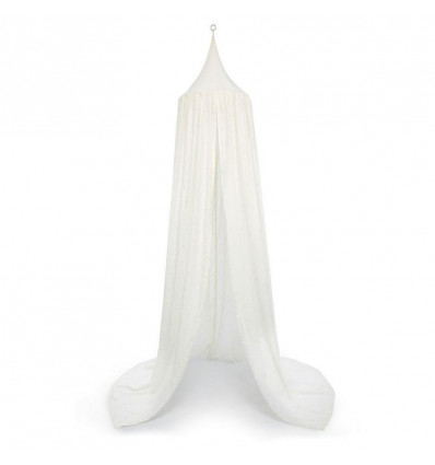 BED CANOPY OCS DOT CREME GOLD 21