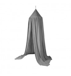 BED CANOPY GOTS P34 DOT GREY 250CMX50CM