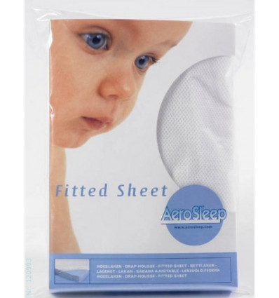 AEROSLEEP FITTED SHEET ECRU 70X140 22