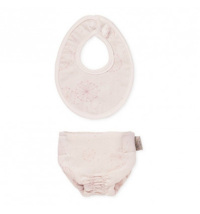 DOLL'S BIB & DIAPER GOTS P48 DANDELION