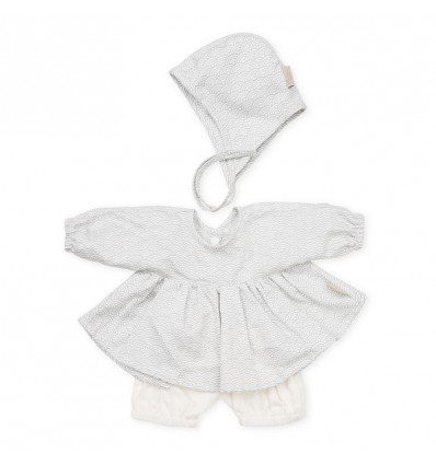 DOLL'S CLOTHING SET & BONNET GOTS P02