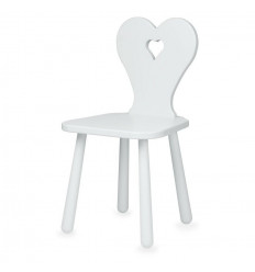 HEART KIDS CHAIR 40 CLASSIC GREY 58X31X2