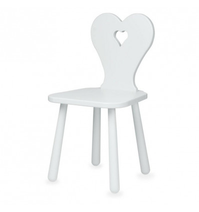 HEART KIDS CHAIR 40 CLASSIC GREY 58X31X2