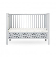 HARLEQUIN BABY BED 70 X 140 GREY 21