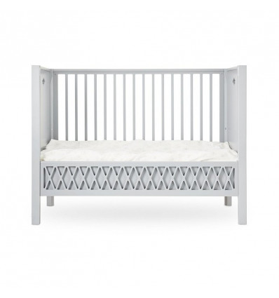 HARLEQUIN BABY BED 70 X 140 GREY 21