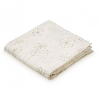 NATURAL 70X70CM 9 MUSLIN CLOTH PRINT