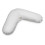 NURSING PILLOW COVER GOTS GREY WAVE 21