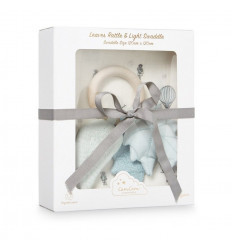 GIFT BOX SWADDLE+RATTLE HOLIDAY 21