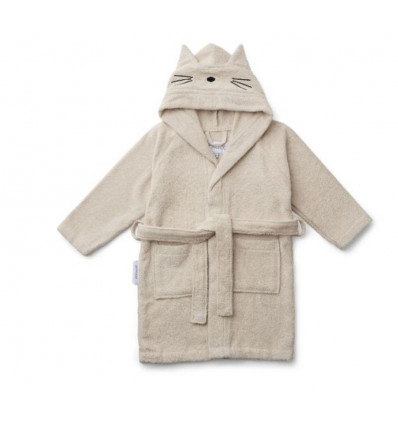 LILY BATHROBE CAT SANDY 1-2Y 202