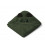 ALBERT HOODED TOWEL PANDA HUNTER GRN 202