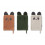 SYLVESTER WASHCLOTH 3-PACK PANDA MIX 202