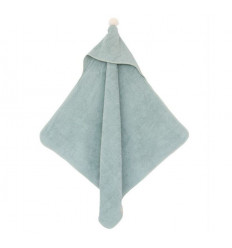 SO CUTE BABY BATH CAPE73X73 GREEN 201