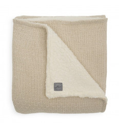 DEKEN TEDDY 75X100 BLISS KNIT NOUGAT 22