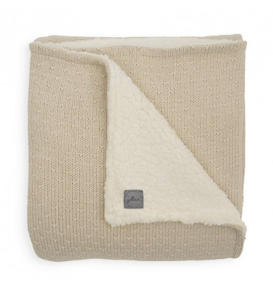 DEKEN TEDDY 75X100 BLISS KNIT NOUGAT 22