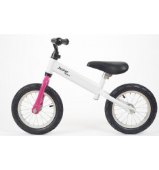 WALK BIKE RUNNER METAL WHITE FUCHSIA 4