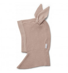 SIRIUS KNIT HAT RABBIT ROSE 6-9M 202