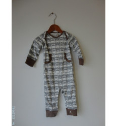 PLAYSUIT NO FEET 0-12M CARS 3