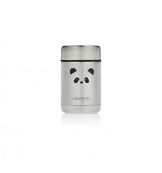 NADJA FOOD JAR PANDA STAINLESS STEEL 21