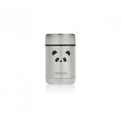 NADJA FOOD JAR PANDA STAINLESS STEEL 21