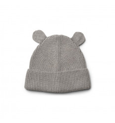 GINA BEANIE GREY MELANGE 9-12M 202