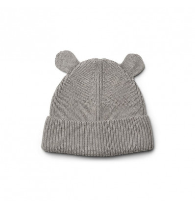 GINA BEANIE GREY MELANGE 9-12M 202
