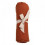 TISSU EN MOUSSELINE RUST 22