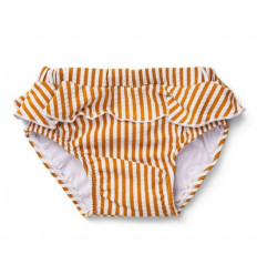 SEERSUCKER Y/D STRIPE MUSTARD/WHITE 68-7