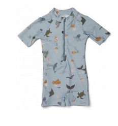 MAX SWIM JUMPSUIT SEA CREATURE MIX 202