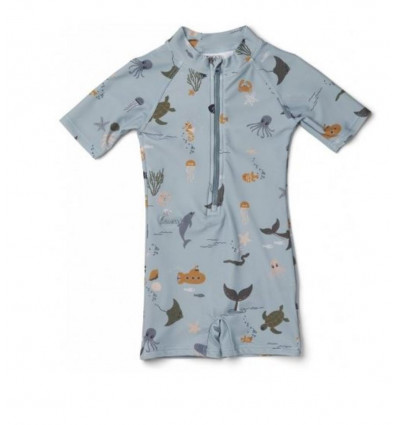 MAX SWIM JUMPSUIT SEA CREATURE MIX 202