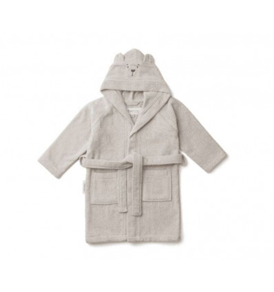 LILY BATHROBE RABBIT OLIVE GRN 3-4Y 202