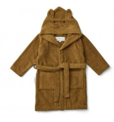LILY BATHROBE RABBIT OLIVE GRN 5-6Y 202