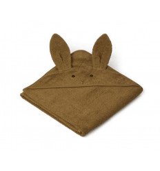 AUGUSTA HOODED TOWEL RABBIT OLIVE 202