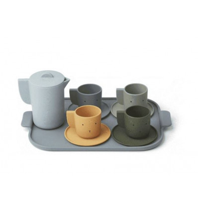 OPHELIA TEA SET BLUE MULTI MIX 1SIZE 202