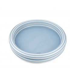 SAVANNAH POOL STRIPE SEA BLUE/CREME 202