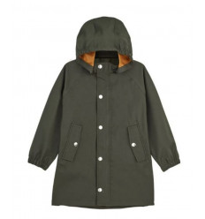 SPENCER LONG RAINCOAT HUNTER GRN 6Y 202