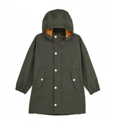 SPENCER LONG RAINCOAT HUNTER GRN 6Y 202