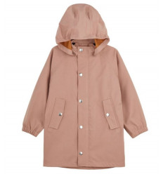 SPENCER LONG RAINCOAT DARK ROSE 6Y 202