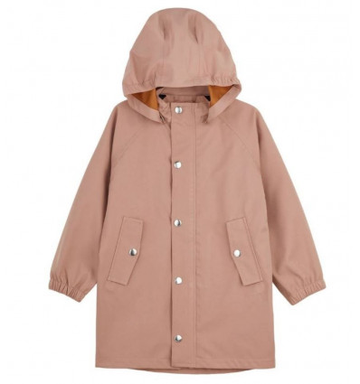 SPENCER LONG RAINCOAT DARK ROSE 6Y 202