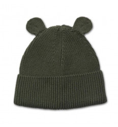 GINA BEANIE HUNTER GREEN 9-12M 202