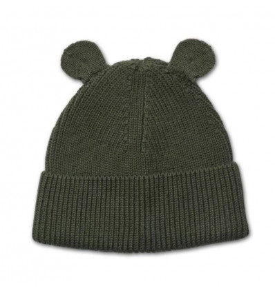 GINA BEANIE HUNTER GREEN 9-12M 202