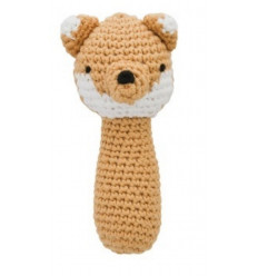 CROCHET RATTLE FOX 62