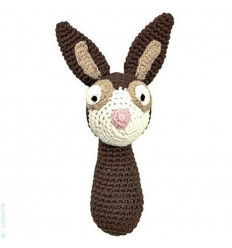CROCHET RATTLE RABBIT 62