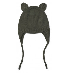 VIOLET BONNET HUNTER GREEN 6-9M 202