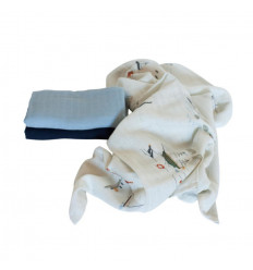 MUSLINS 3 PC SEVEN SEAS 0+ 211