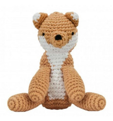 CROCHET ANIMAL FOX W/CRACKLE 62