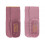 ANTI-SLIP SOCK 2P ROSEWOOD/ROSE15-18 25