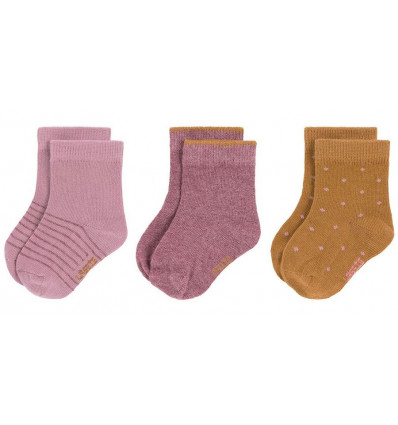 SOCK GOT 3P ROSEWOOD SIZE: 23-26 25