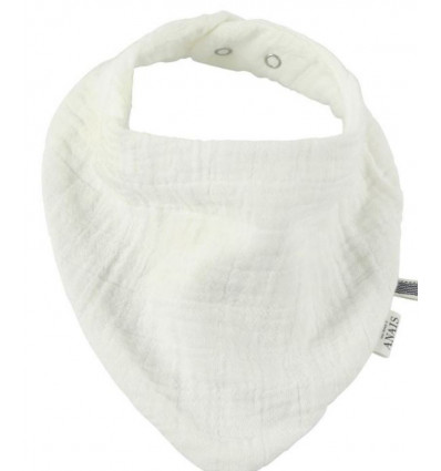 BANDANA BIB BLISS WHITE 21